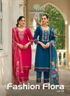 Florina Vol 1 By Vaniska Barlin Silk Best Kurti With Bottom Dupatta Wholesale Shop In Surat